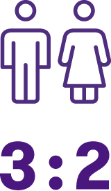 3対2